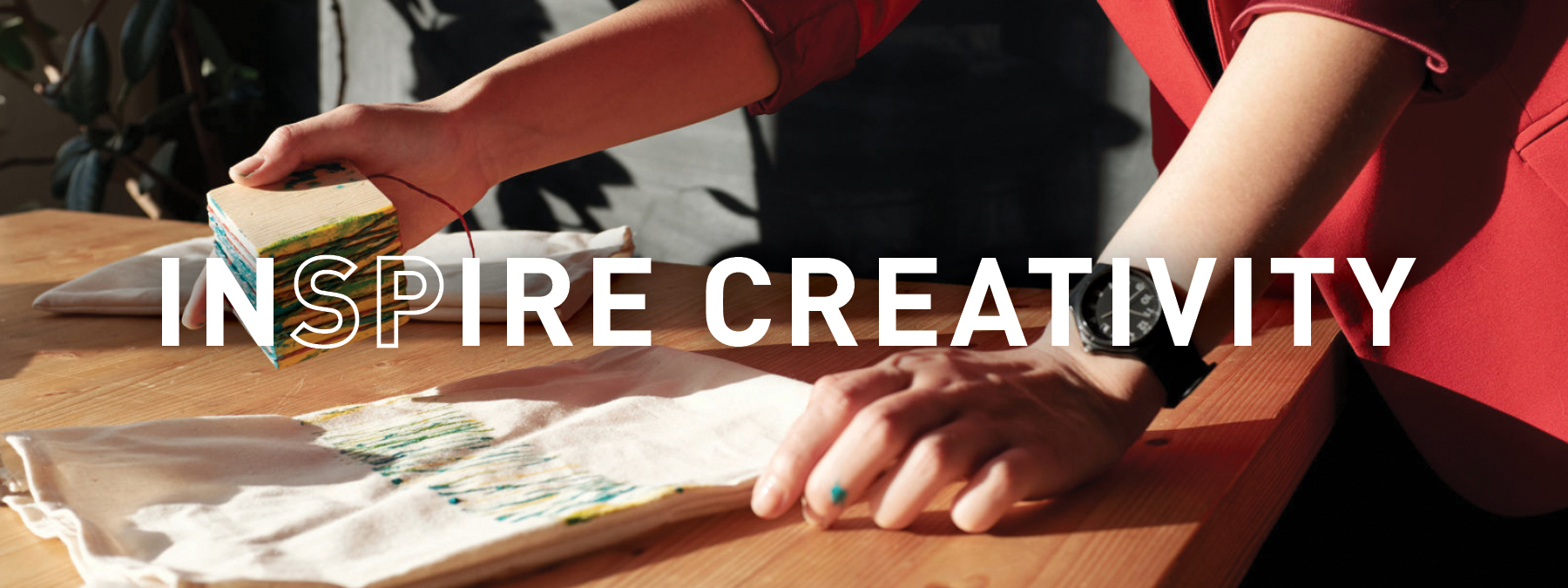INSPIRE Creativity INSPIRE Creativity - person making a paint craft